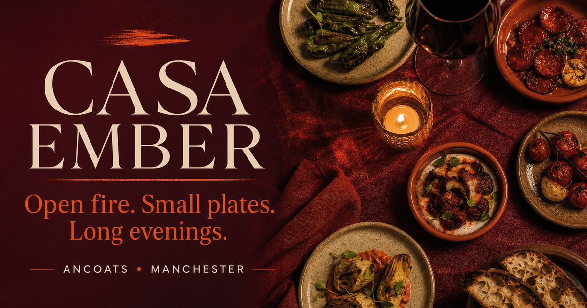 Casa Ember restaurant website concept
